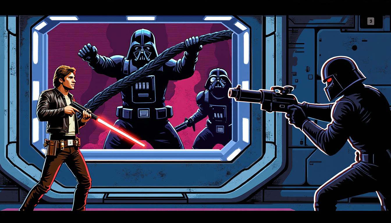 dive into the intricate narrative of 'star wars' #3 in our detailed review, focusing on the unexpected partnership between han solo and beilert valance. discover how the nagai plot unfolds and its implications for the galaxy far, far away.
