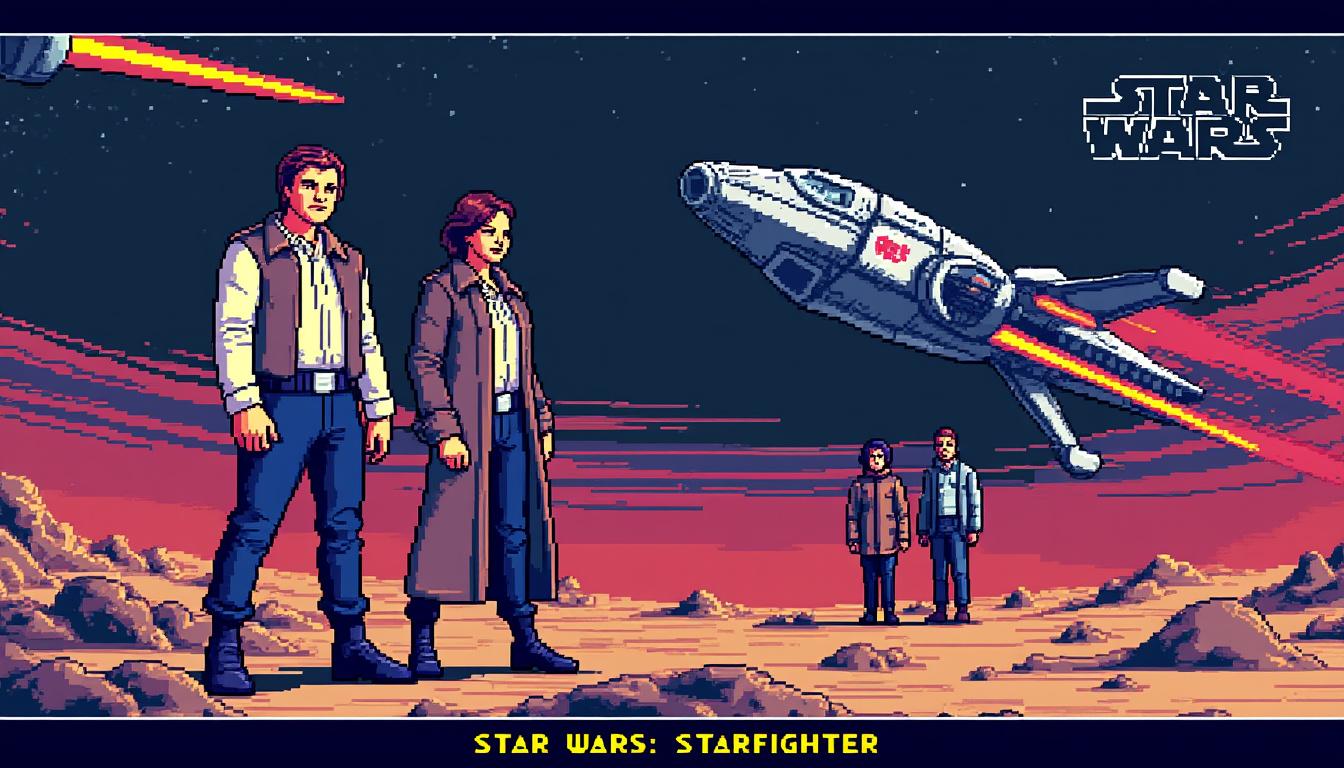 get an exclusive first look at 'star wars: starfighter' as production begins, spotlighting an all-star cast including ryan gosling, amy adams, mia goth, and more. discover what to expect from this exciting new chapter in the star wars saga.