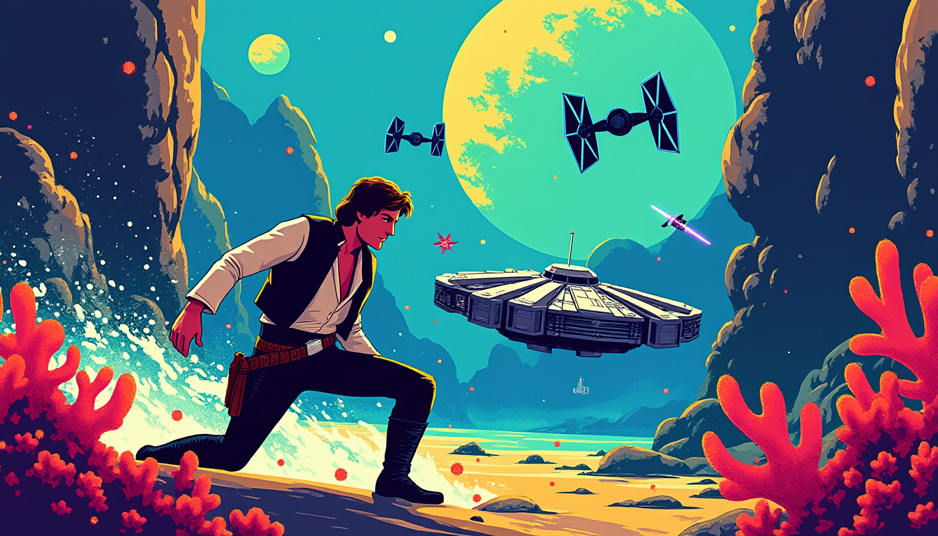 dive into an in-depth review of 'han solo: hunt for the falcon' #1, exploring the character's complexities, thrilling adventures, and what makes this star wars comic a must-read for fans.