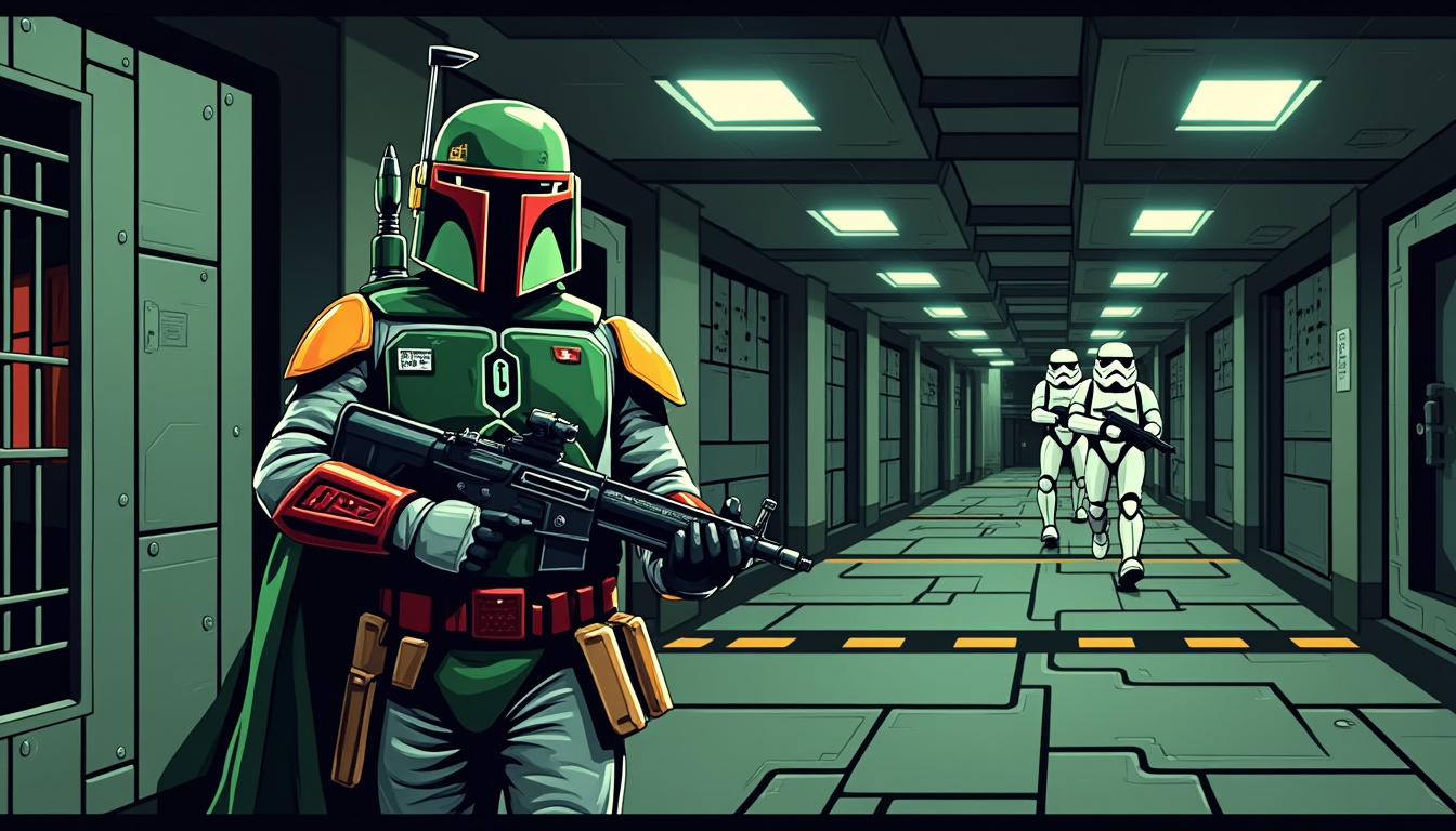 First Impressions: 'Star Wars: Boba Fett – Black, White & Red' #1 Launches with Nostalgic, Gritty Adventures of the Iconic Bounty Hunter 1 discover the thrilling launch of 'star wars: boba fett – black, white & red' #1, featuring nostalgic and gritty adventures of the legendary bounty hunter. dive into a bold new comic series that celebrates boba fett's iconic legacy!