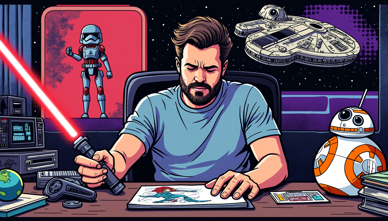 discover how jason aaron navigated the creative challenges of writing 'star wars' marvel comics during the making of the sequel trilogy, revealing behind-the-scenes struggles and insights.