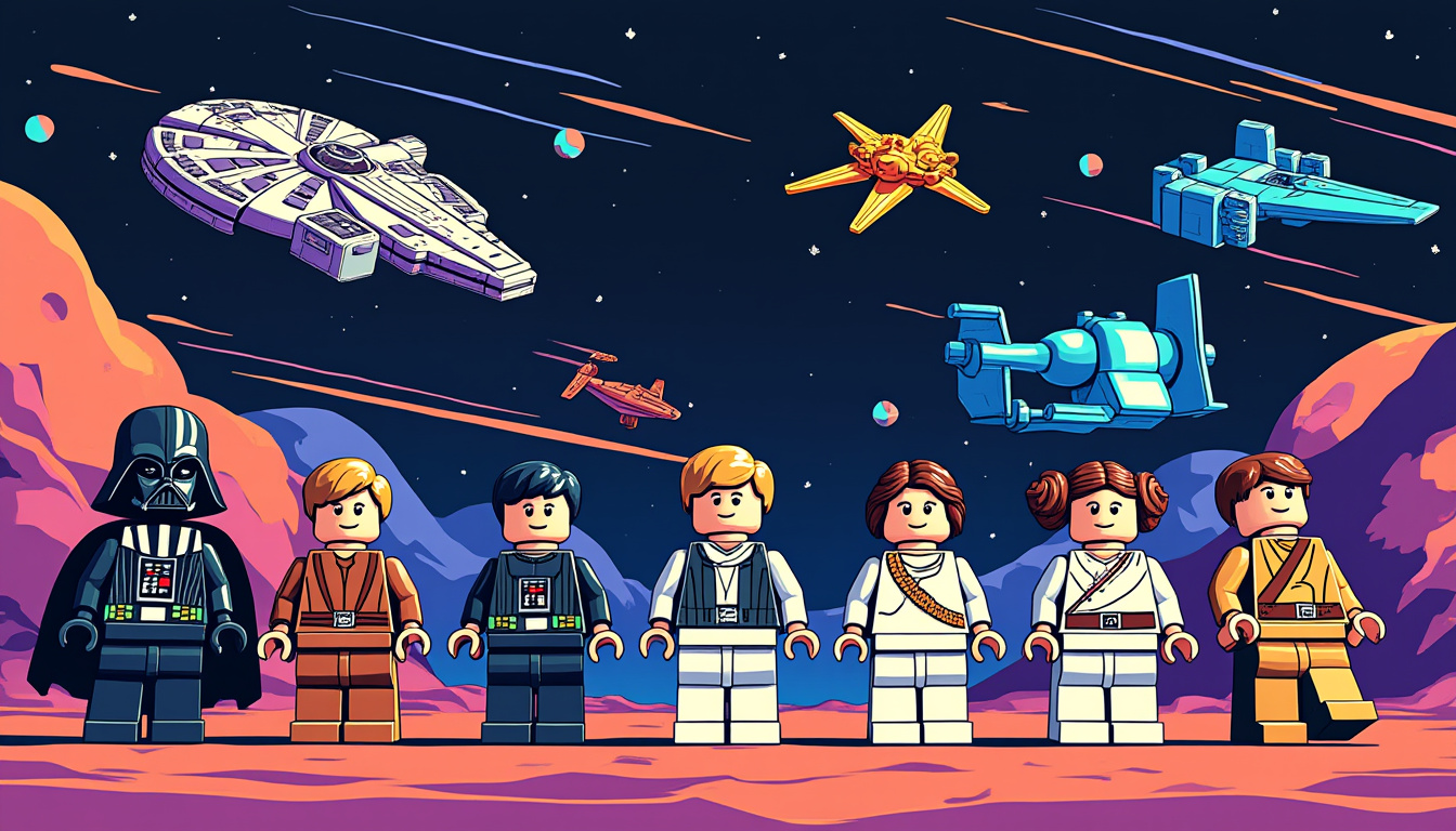 âLEGO Star Wars: Rebuild the Galaxy: Pieces of the Pastâ Campaign Brings Two Brothers Together in a Twisted Universe Beyond the Stars 1 join two brothers on an epic adventure in 'lego star wars: rebuild the galaxy: pieces of the past' campaign. discover a twisted universe beyond the stars, solve mysteries, and experience the power of family in this imaginative lego journey.
