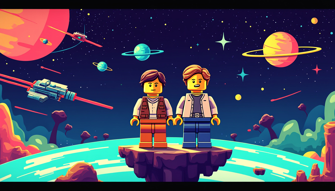 discover the thrilling 'lego star wars: rebuild the galaxy: pieces of the past' campaign, where two brothers unite in a wild, twisted universe beyond the stars. join them as they rebuild the galaxy, face challenges, and embark on an adventure filled with mystery and excitement.