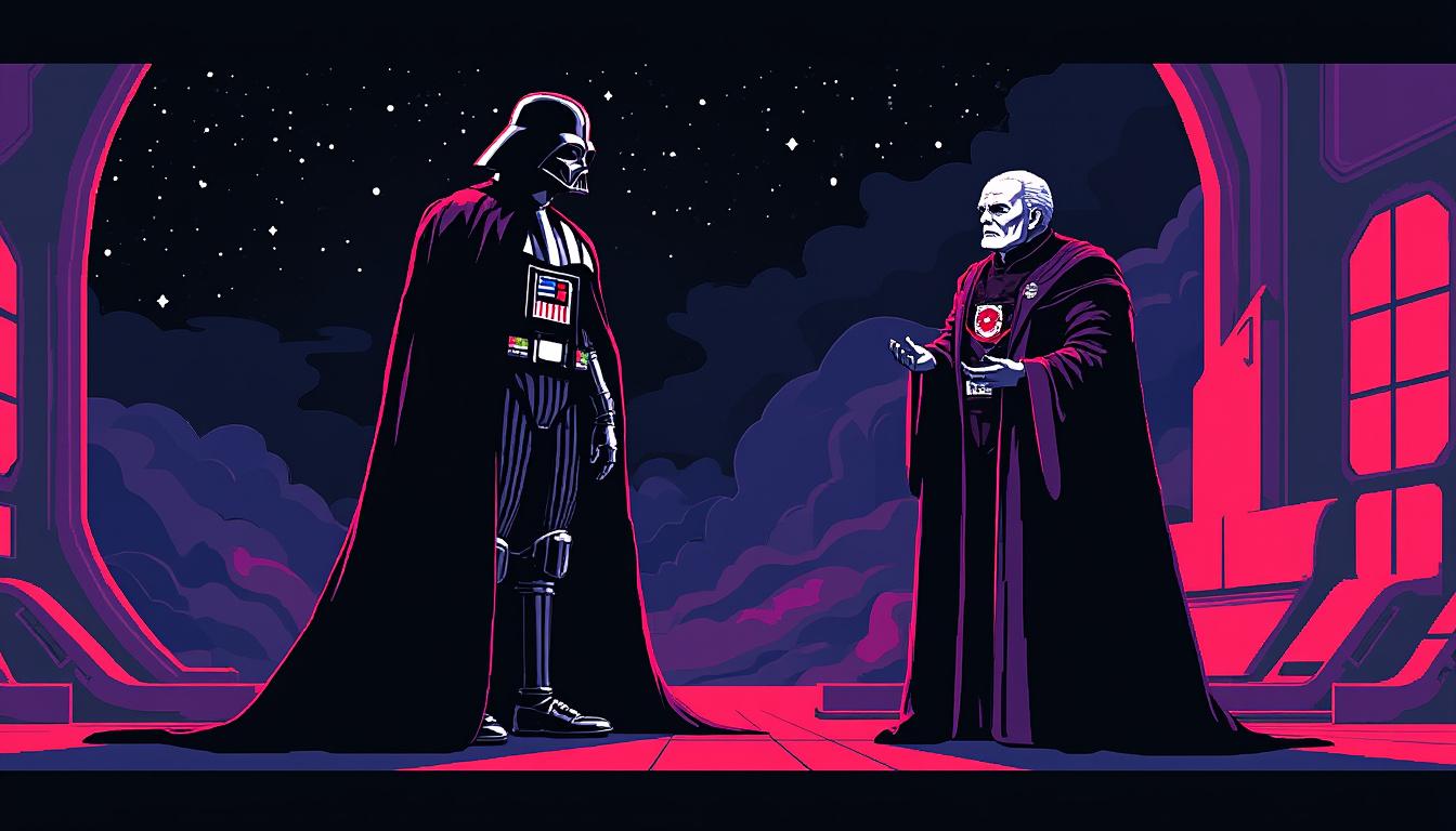 discover the thrilling first look at darth vader and the emperor's intriguing conversation about darth plagueis in this exclusive excerpt from 'star wars: master of evil.' dive into new secrets and untold dark side lore.