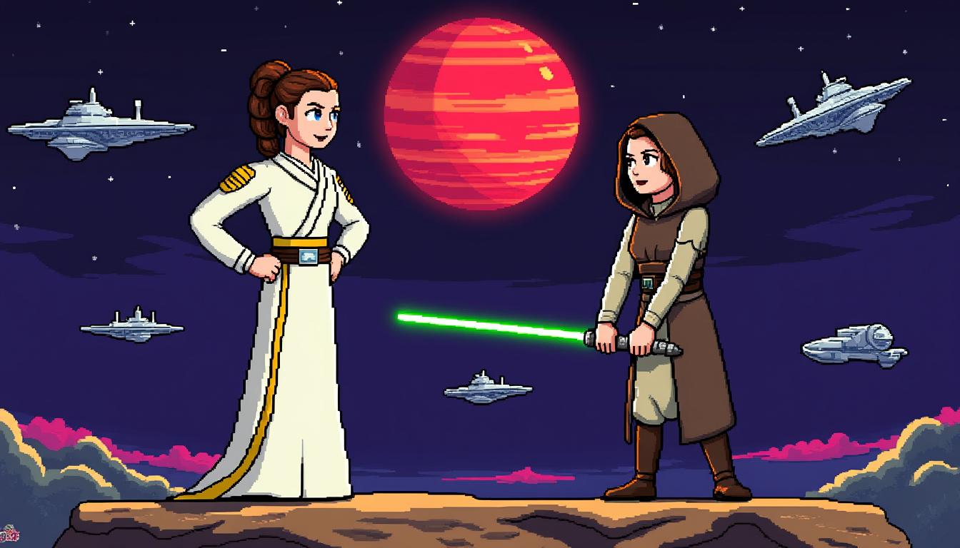discover exclusive insights from madeleine roux, author of 'star wars: legacy', as she explores the captivating journeys of leia and rey, delving into their growth, challenges, and impact within the star wars universe.