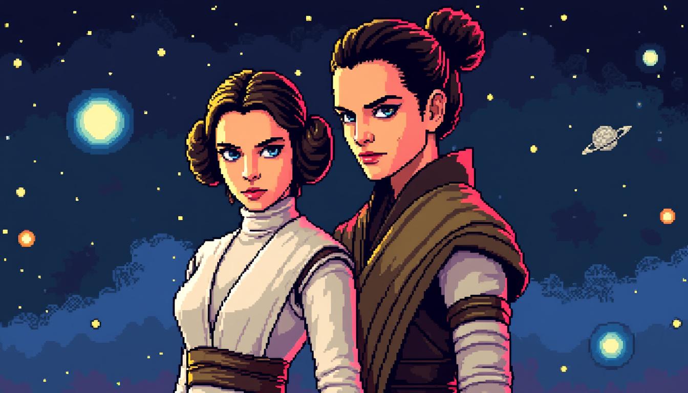 discover the newest star wars book revealing rey and leia's thrilling adventure in a galaxy far, far away. plus, hear bryce dallas howard share her excitement about the latest addition to the saga.