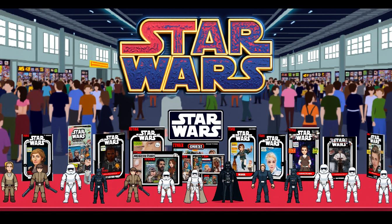 Hasbro Unveils Exciting New Star Wars Action Figures at New York Comic Con 1 discover the latest star wars action figures revealed by hasbro at new york comic con. explore exciting new collectibles, exclusive designs, and must-have additions for fans and collectors.