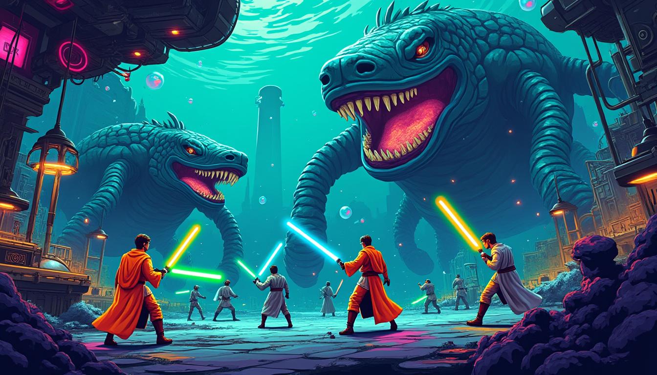 dive into our in-depth review of 'hyperspace stories: tides of terror' #2 and discover an action-packed adventure beneath the waves. find out what makes this latest issue a must-read for sci-fi and comic fans!