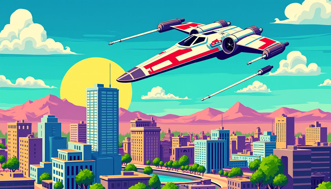 an aircraft captured soaring above burbank delivers a high-flying message, championing the revival of the &#039;the hunt for ben solo&#039; project. discover how passionate fans are taking their campaign to new heights.