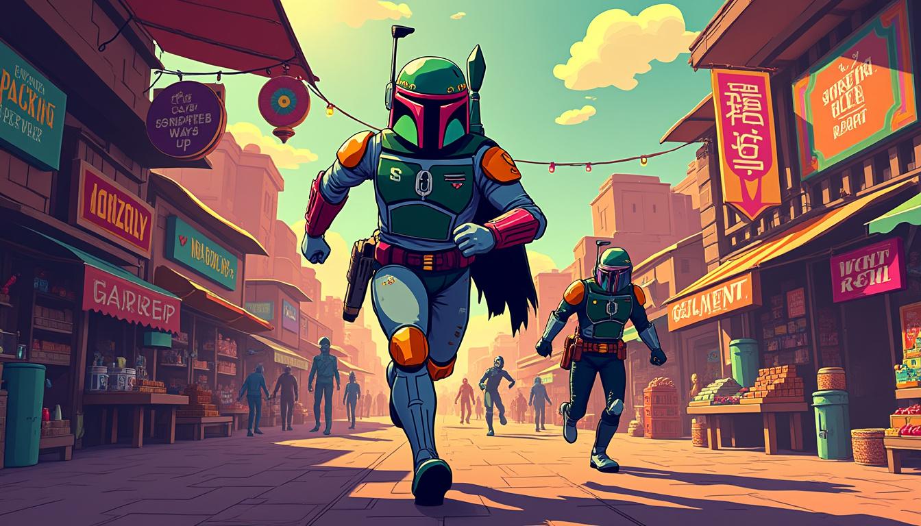 dive into star wars: boba fett – black white & red #2 as the legendary bounty hunter unexpectedly takes on acts of heroism. explore the thrilling moments and character twists in this gripping comic issue.