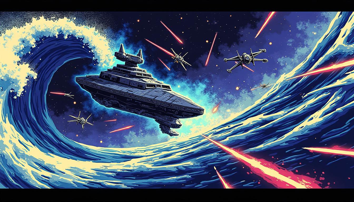 explore our review of hyperspace stories: tides of terror #3, where stunning visuals are overshadowed by a thin and fragile plot, leaving fans wanting more.