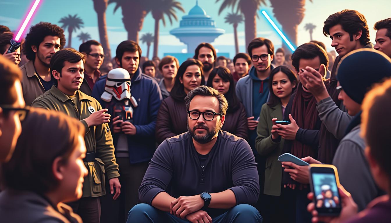 discover how filmmaker rian johnson's interaction with 'star wars' fans enhanced his appreciation for the passionate fandom and its impact on the legendary saga.