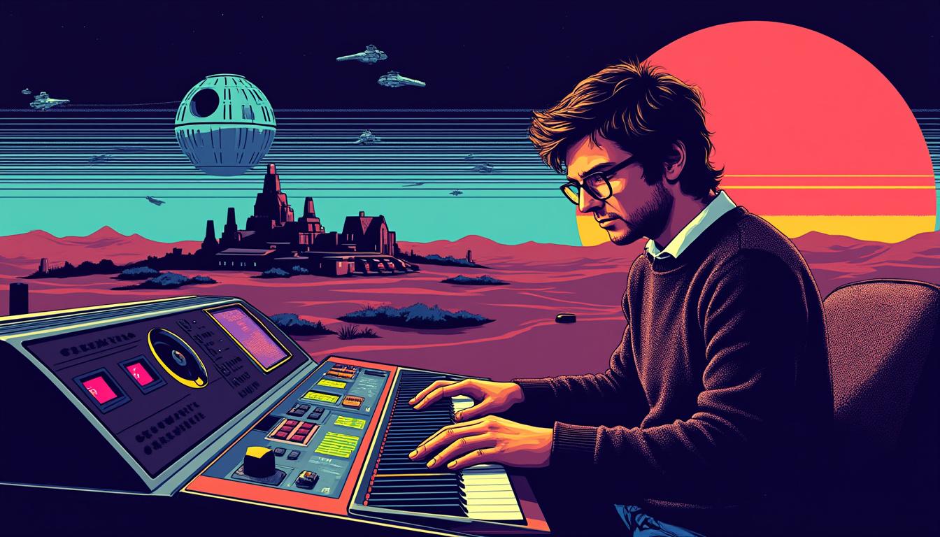 discover how acclaimed composer thomas newman creates an epic and immersive score for the video game &#039;star wars: starfighter,&#039; enhancing the iconic star wars experience.