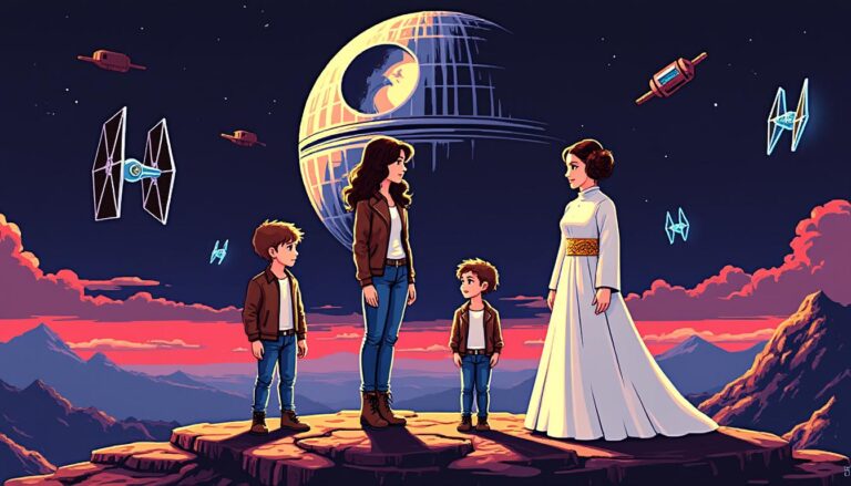 Home 4 discover billie lourd and her children paying a heartfelt tribute to carrie fisher in a touching new photoshoot that celebrates legacy and family.