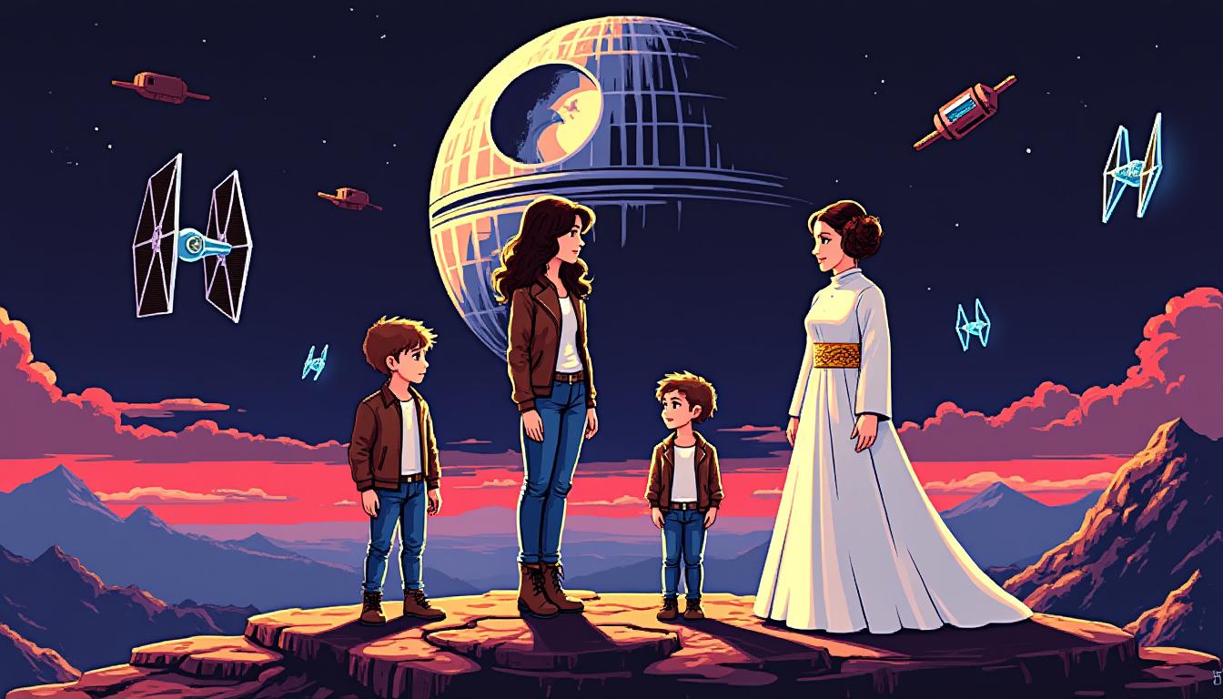 discover billie lourd and her children paying a heartfelt tribute to carrie fisher in a touching new photoshoot that celebrates legacy and family.