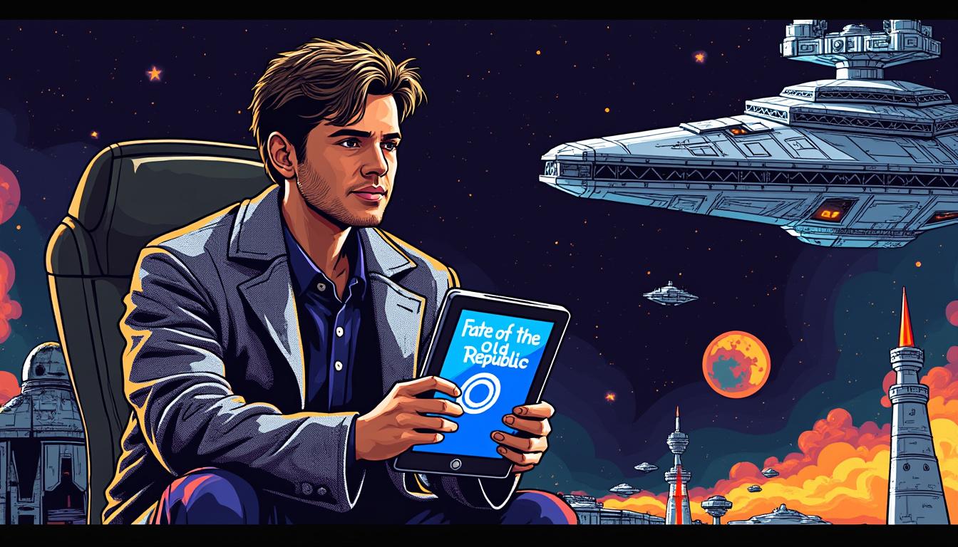 casey hudson shares insights on his return to the star wars universe with the new project 'fate of the old republic,' following his acclaimed work on 'knights of the old republic.