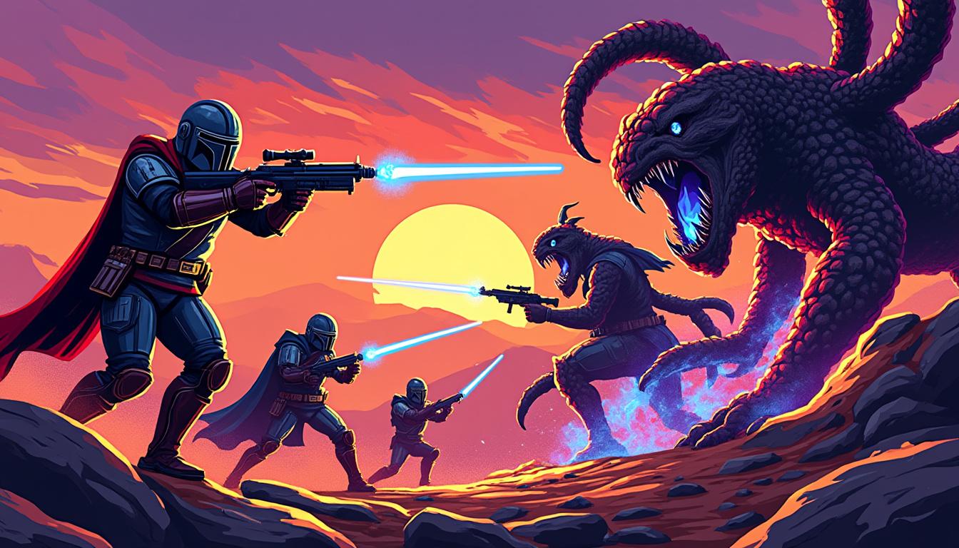 discover the thrilling new trailer for 'the mandalorian and grogu' featuring 'avatar: fire and ash.' get ready for intense action and an epic monster battle that fans won't want to miss.