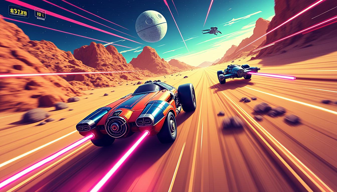 discover "star wars: galactic racer," an adrenaline-pumping racing game crafted by the seasoned developers behind "need for speed" and "burnout." experience high-speed galactic races with stunning visuals and immersive gameplay.