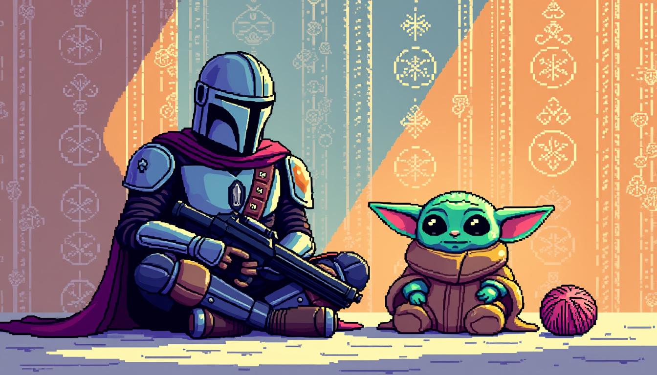 Corto Animado de Hilo Trae a la Vida la Escena Icónica de 'Star Wars: The Mandalorian' 1 experimenta la escena icónica de 'star wars: the mandalorian' como nunca antes con este corto animado de hilo, trayendo a tus personajes favoritos a la vida de una manera única y cautivadora.