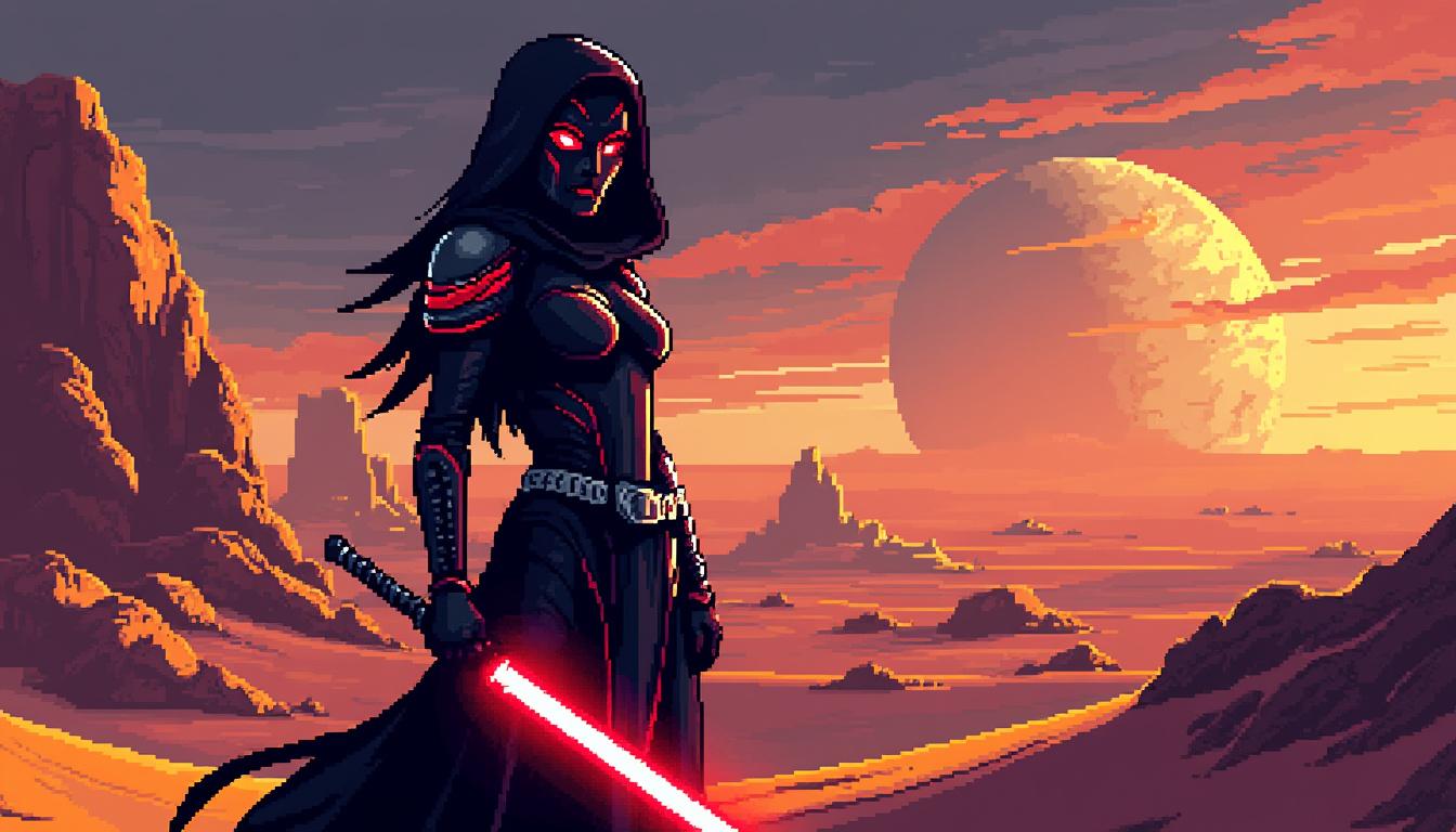 descubre la historia de darth talon, la feroz guerrera sith del universo de star wars conocida por su fuerza, lealtad y poderes del lado oscuro.