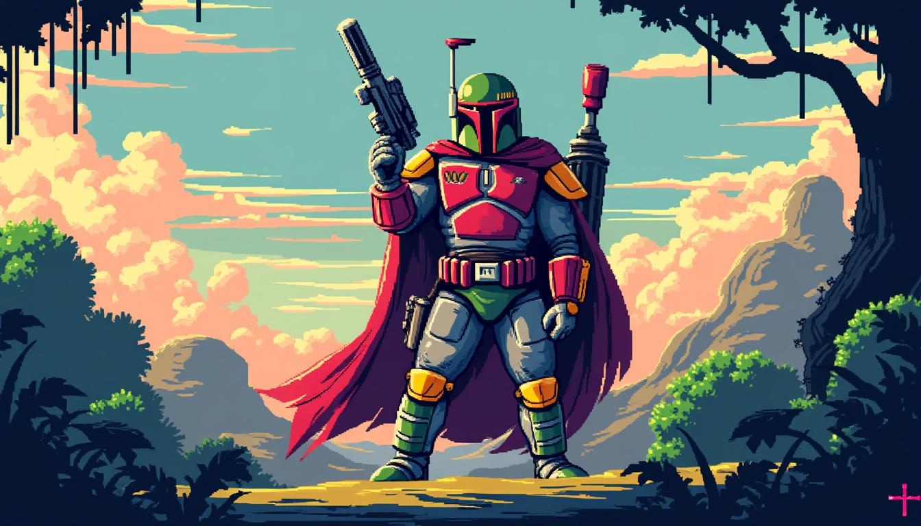 discover our review of star wars: boba fett – black white & red #4, highlighting its powerful conclusion and the series' desire for more vibrancy and depth.