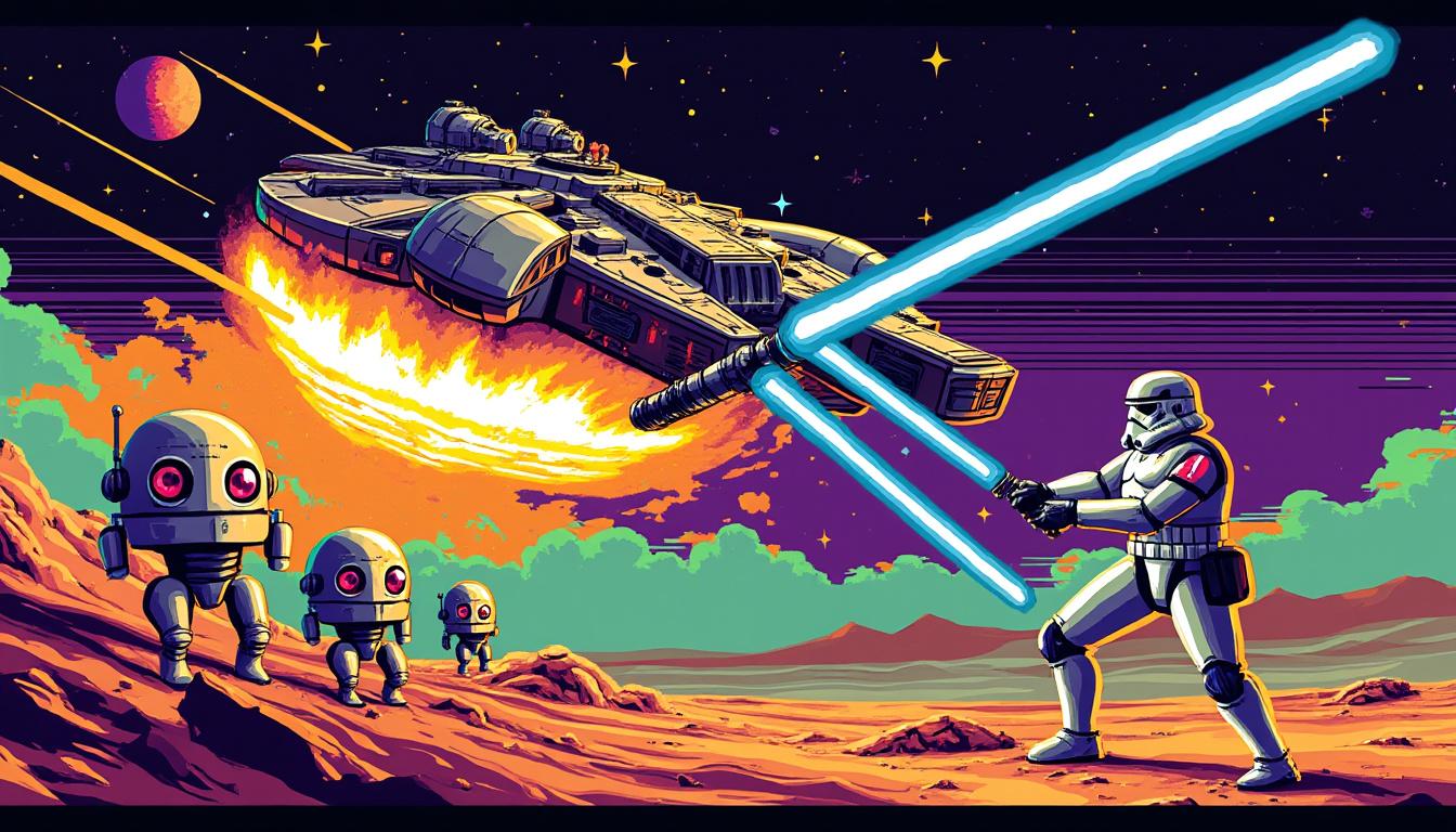 discover the thrilling new 'star wars' all-ages graphic novels created in partnership with mad cave studios, offering exciting adventures for fans of all ages.