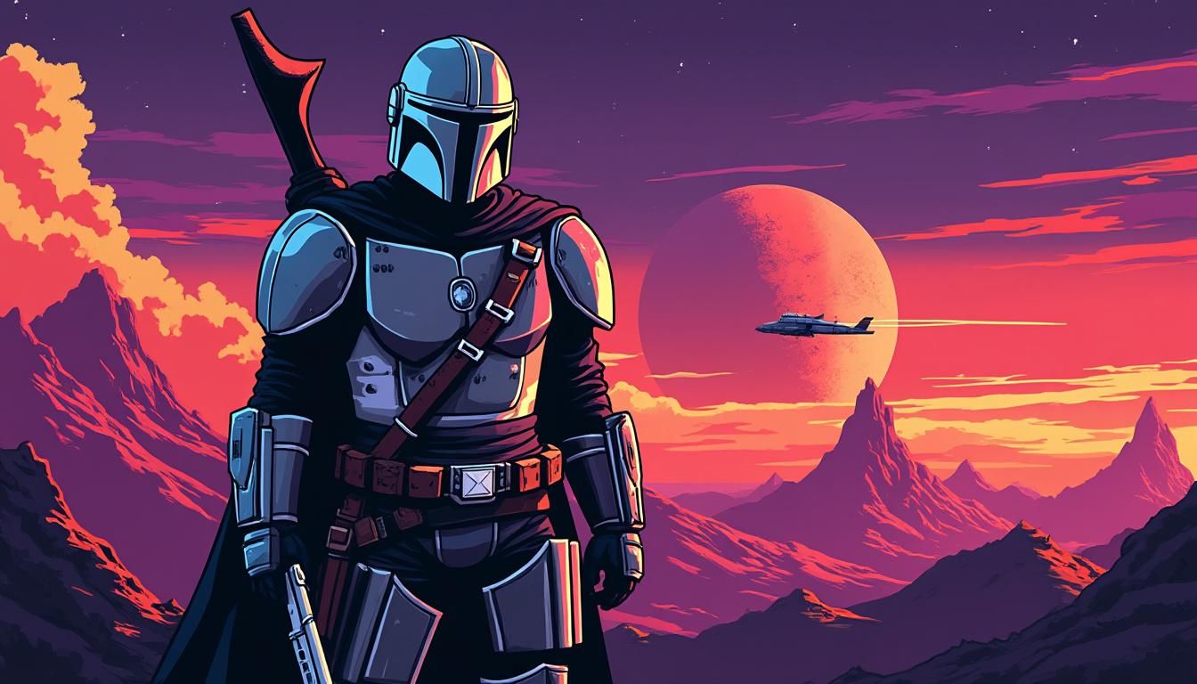 discover a stunning new image of 'the mandalorian and grogu' that captures every detail of the beloved duo, bringing their epic adventures to life like never before.