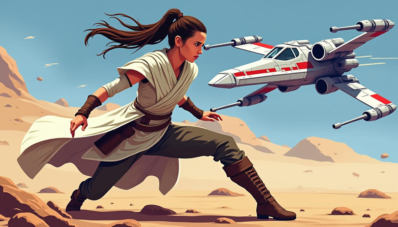 explore the latest updates from a galaxy far, far away, including daisy ridley's future as rey, bob iger's vision for disney's future, and exclusive insights into upcoming star wars developments.