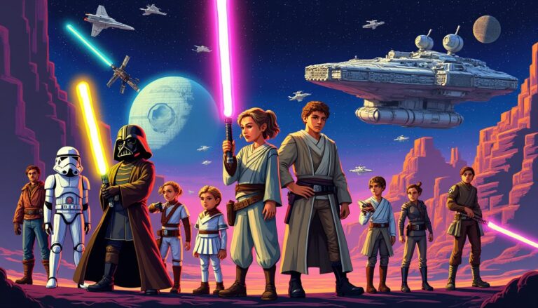 explore the enduring legacy of star wars across five decades, uniting different generations with one unchanging force of storytelling and adventure.
