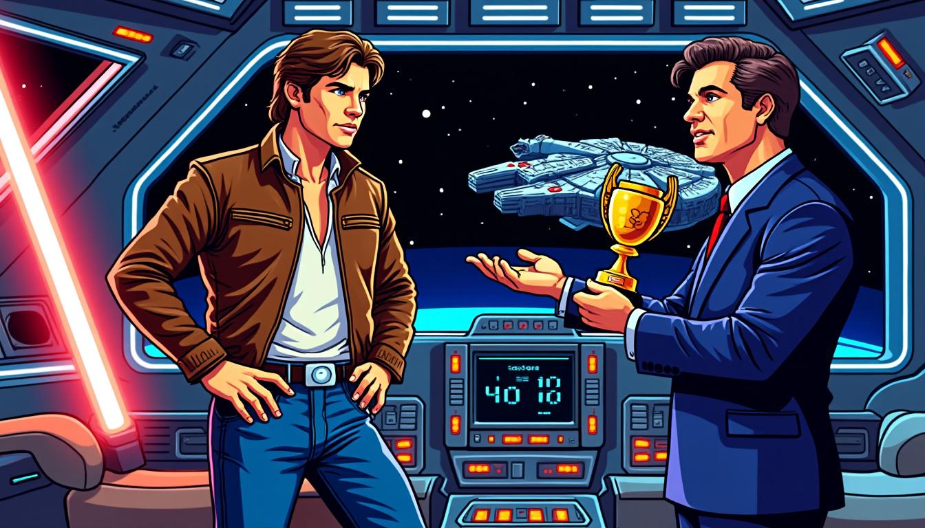 celebrate harrison ford as he receives the prestigious sag-aftra life achievement award, honoring his outstanding contributions to the entertainment industry.