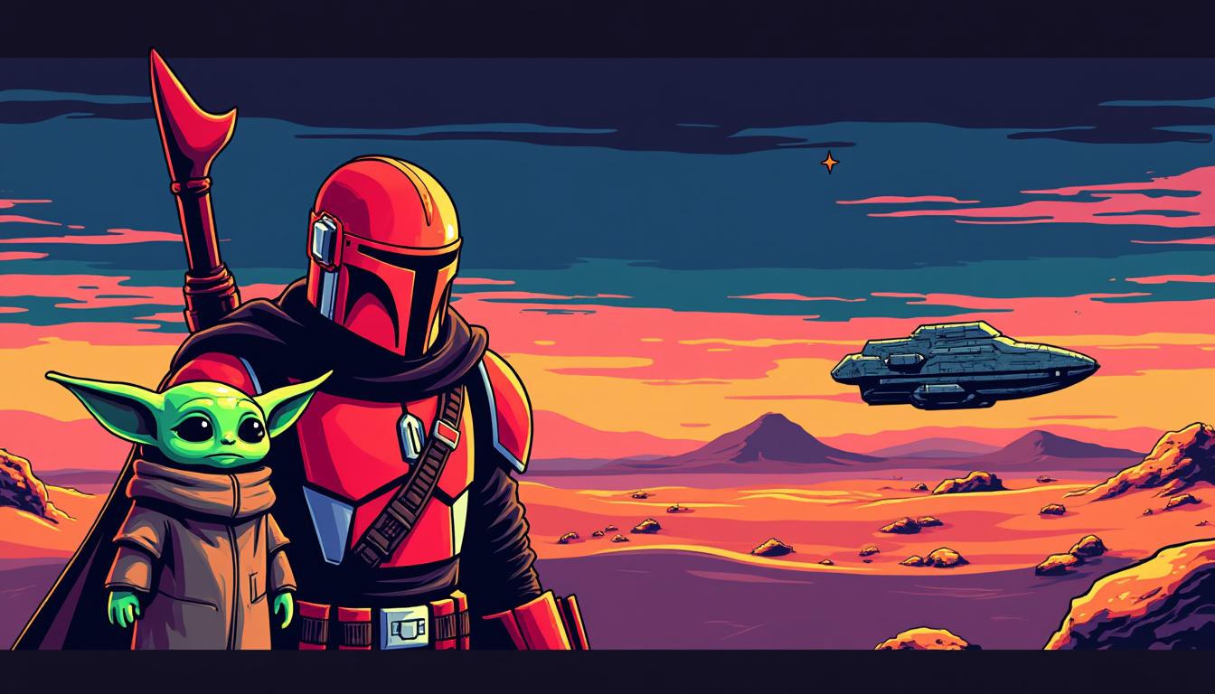 lucasfilm reveals new character names from 'the mandalorian and grogu' in the latest images, while hot toys unveils exciting new collectible figures for fans.