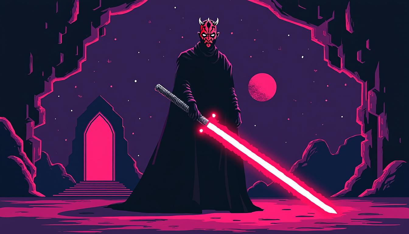 get ready for 'maul: shadow lord' as lucasfilm launches thrilling teasers, character posters, and exclusive content. countdown to an epic release begins now!