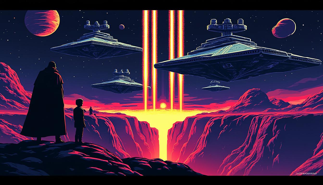 discover the latest updates on 'reign of the empire: edge of the abyss' with its new cover reveal, an intriguing synopsis, and exciting connections to the hit series 'andor'.