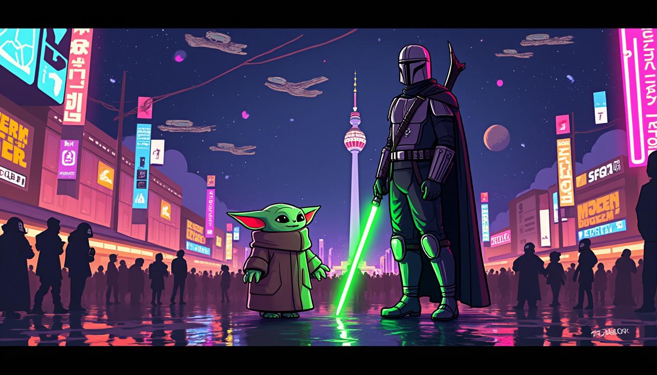 Celebrate 'The Mandalorian and Grogu': Exclusive Filmmaker and Cast Event Set for Berlin on May the Fourth 1 join us in berlin on may the fourth for an exclusive event celebrating 'the mandalorian and grogu' with special appearances by the filmmakers and cast. experience unique insights and fan moments!