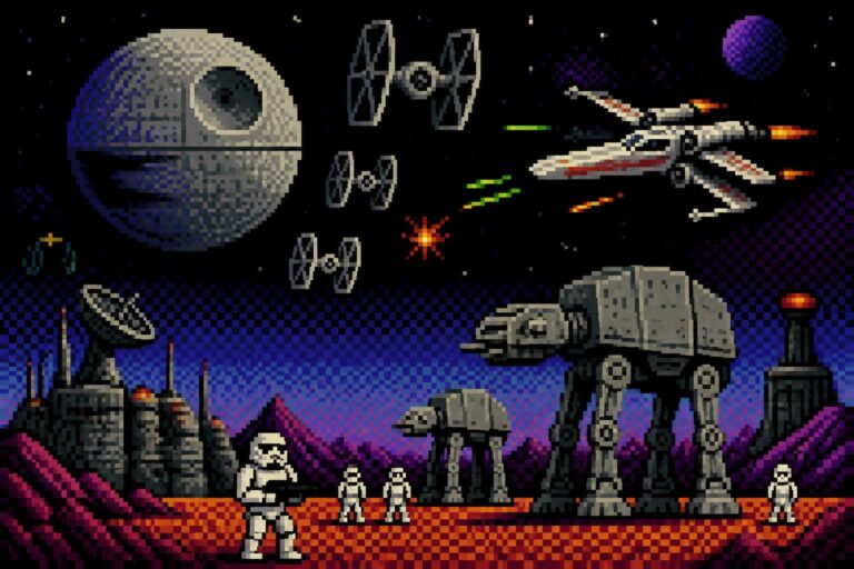 explore the unique perspective of star wars inspired by casual arcade game design, blending iconic space adventures with simple, engaging gameplay.
