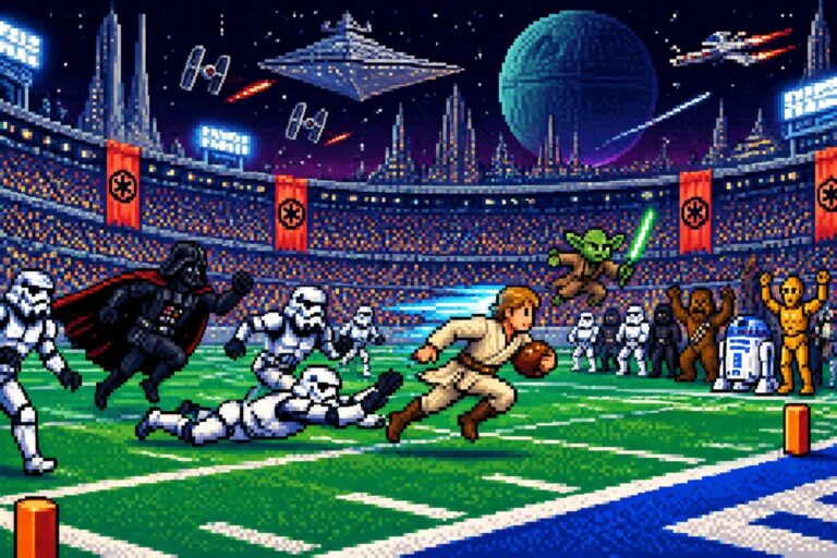 Home 3 discover how ‘star wars funday football’ will bring super bowl lxi to life with real-time animation and a galaxy far, far away.