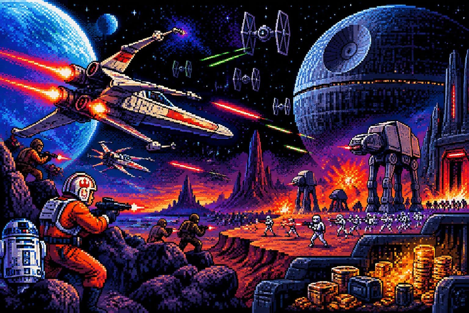 catch up on this week’s star wars news, including battlefront 3’s development, details on starfighter’s partial budget, and more.